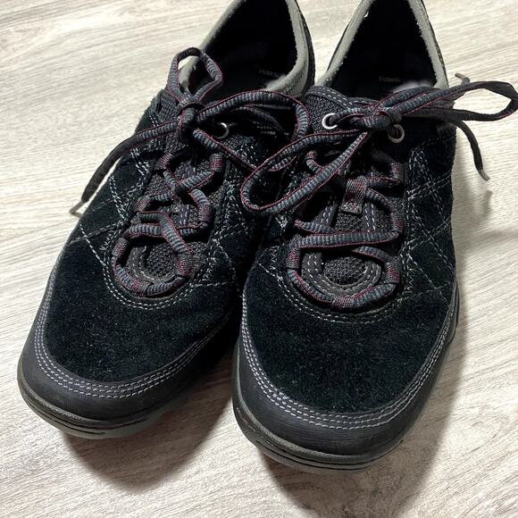 MERRELL Women's Walking Shoes Black Suede US 8 - Picture 2 of 6